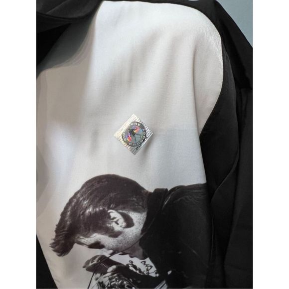NWT ELVIS PRESLEY CROWD MEN'S PANEL SHIRT 3X XXL - Picture 5 of 10